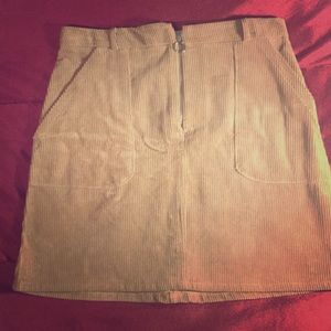 Cute corduroy skirt
